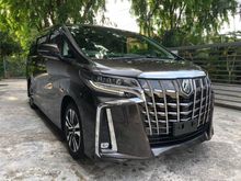 2018 Toyota ALPHARD 2.5 SC JBL 4cam SR BSM Ori 10k KM