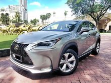 2015 LEXUS NX200t 2.0 (A) TURBO AWD LUXURY SUV (ONE VVIP OWNER / FREE ONE YEARS GMR WARRANTY)