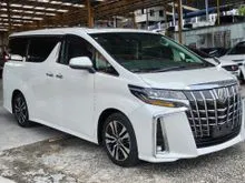 UNREGISTERED 2021 Toyota Alphard 2.5 SUNROOF,DIM,BSM (FREE 8 YRS WARRANTY)