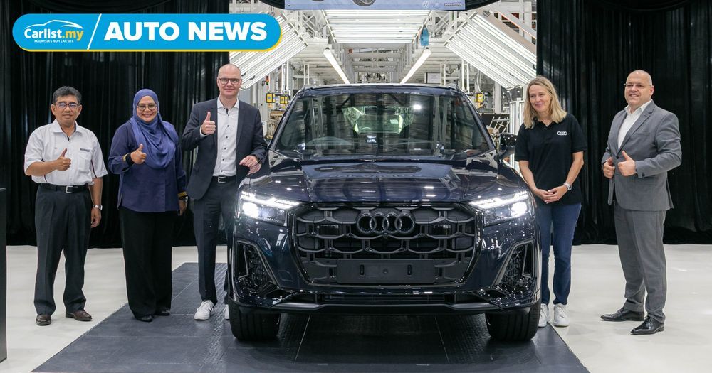This 2025 Audi Q7 is first CKD Audi in SE Asia, hitting Malaysian showrooms in May, RM469k est. price
