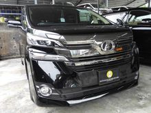2016 Toyota Vellfire 2.5 X Edition MPV (0% GST)