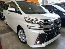 2016 Toyota Vellfire 2.5 Z A Edition MPV (0%gst)