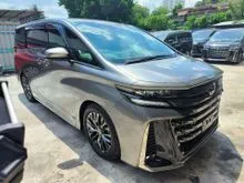 2025 Toyota Vellfire 2.4 Z Premier/ JBL SOUND SYSTEM / MOONROOF / BROWN INTERIOR / 360 CAMERA / HUD / DIM / BSM / GRADE 4.5 / 12K KM/2025 UNREGISTER