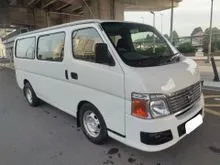 2014 Nissan Urvan 3.0 (M) Window Van 14 Seat