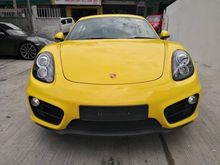 2014 Porsche Cayman 2.7 Coupe Black Interior , Leather Seat , Multifunction Steering Optical Parking Aid