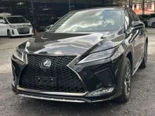 2021 Lexus RX 300 2.0 F Sport SUV Red Leather Sunroof Red Leather Seat HUD SUPER OFFER Grade 4.5 RX300 F Sport