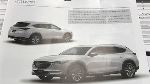 หลุดอีกครั้ง ภาพจากโบรชัวร์ New Mazda CX-8 อัพเกรดความหรูหรา เตรียมพร้อมเปิดตัวในญี่ปุ่น