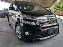 2013 Toyota Vellfire 2.4 Z SPEC UNREG NO GST