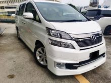 2013 Used Toyota Vellfire 3.5 V L Edition MPV
