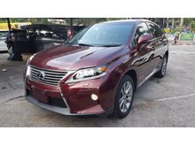 2014 Lexus RX270 2.7 SUV RX 270 Facelift Model Aero Bumper Side Back Camera Power Boot Unreg