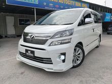 Toyota VELLFIRE2.4 (A) Z PLATINUM,2 P/Door,SunRoof ,Moon Roof,Power Boot,PUSH START,Mileage 45K ONLY