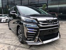 2018 Toyota VELLFIRE 3.5 ZG JBL 4cam Modelista Body Kit