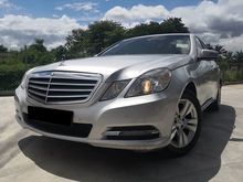 TIP TOP CONDITION 2012 Mercedes-Benz E200 CGI 1.8 Elegance Sedan LOOK LIKE NEW