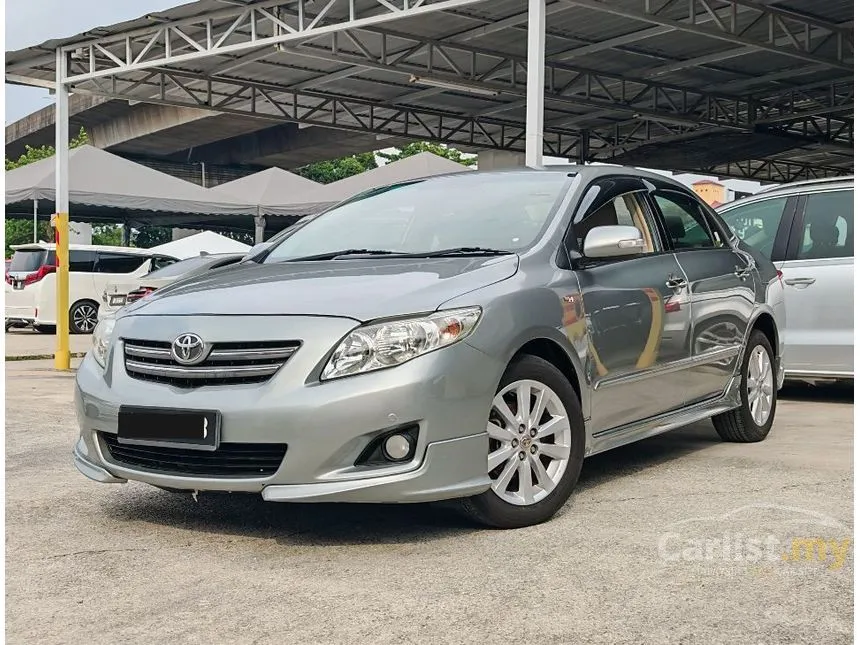 2009 Toyota Corolla Altis G Sedan