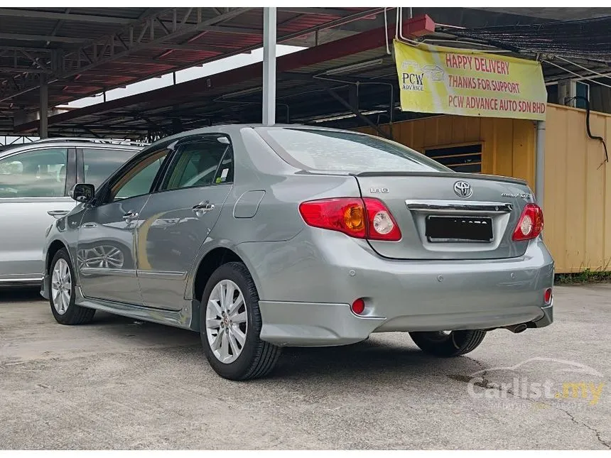 2009 Toyota Corolla Altis G Sedan