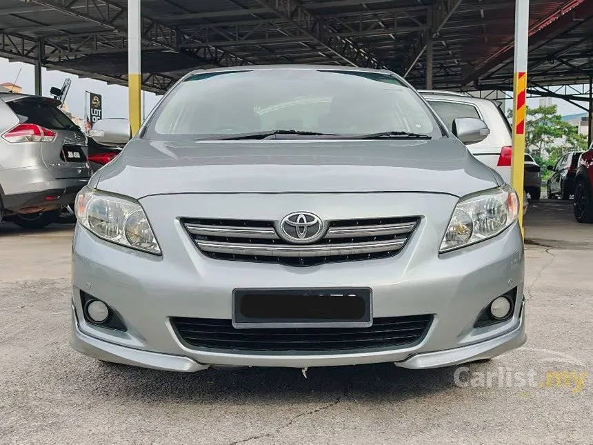 2009 Toyota Corolla Altis G Sedan
