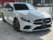 2023 MERCEDES BENZ A180 STYLE 1.3L AMG HATCHBACK [mileage 16k km] hud / 360cam / sunroof / bsm jpn unreg