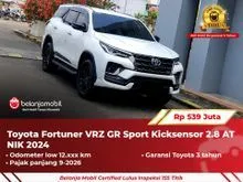 2024 Toyota Fortuner 2.8 VRZ 4X2 SUV GR Sport Kicksensor 2024/2025 [ GARANSI 5TH ]