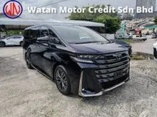 2025 Toyota Vellfire 2.4 Z Premier MPV 10,000km Grade 5A Ready Stock ( Promotion Free Tinted & Coating )
