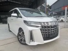 2019 Toyota Alphard 2.5 SC SUNROOF/2 EYE LED/PILOT SEATS/FULL LEATHER SEATS/PRE CRASH/LKA/2 POWER DOOR/POWER BOOT UNREGISTERED