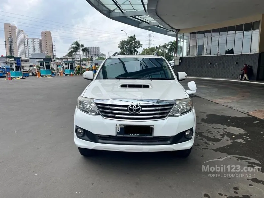 Jual Mobil Toyota Fortuner 2014 G 2.5 di DKI Jakarta Automatic SUV Putih Rp 229.000.000