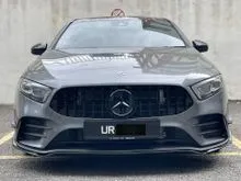 NEW STOCK, MERCEDES BENZ A250 2.0 AMG SEDAN , FULL A35 NEW BODYKIT , FULL SERVICE HUPSENG , ORI PAINT , ALCANTARA SEAT , FULL DIGITAL METER , ORI AMG