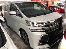 2017 Toyota Vellfire 3.5 ZG Full Spec Unreg