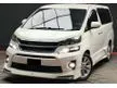 Used 2008/2011 Toyota Alphard Toyota Vellfire 2.4 G MPV GOLDEN EYES CONVERTED TO NEW FACELIFT VELLFIRE WITH BLUE LED GRILL 2 POWER DOOR FULL BODYKIT N ANDROID P - Cars for sale