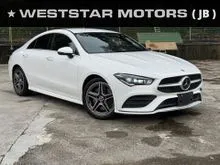2021 Mercedes-Benz CLA250 2.0 4MATIC AMG Line Mileage 8k km Grade 5A Japan Spec