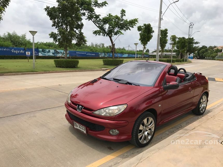 Peugeot 6 03 Cc 1 6 In กร งเทพและปร มณฑล Automatic Cabriolet ส แดง For 530 000 Baht One2car Com