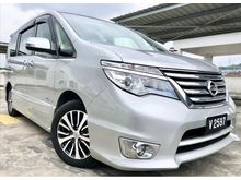 2016 Nissan Serena 2.0 (A) MPV ACCIDENT FREE BOLEH LOAN TINGGI 2 POWER DOORS ONE OWNER TIP TOP CONDITION
