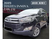 2019 Toyota Innova 2.0 G MPV (A) UNDER TOYOTA WARRANTY / FULL SVC RECORD