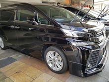 2016 Toyota Vellfire 2.5 Z A Edition RAYA PROMOTION / CALL FOR NEGO UNTIL YOU SATISFIED