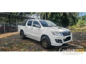 2015 Toyota Hilux 2.5 G VNT Dual Cab Pickup - HARGA MAMPU MILIK