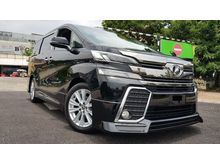 2016 Toyota Vellfire 2.5 Z A Edition MPV 30k mileage