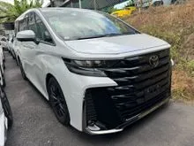 2024 Toyota Vellfire 2.4 Z Premier SIDE STEP BLACK LEATHER