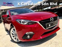 2015 Mazda3 2.0 SKYACTIV-G (A) SEDAN FACELIFT FULL SPEC CBU IMPORT BARU