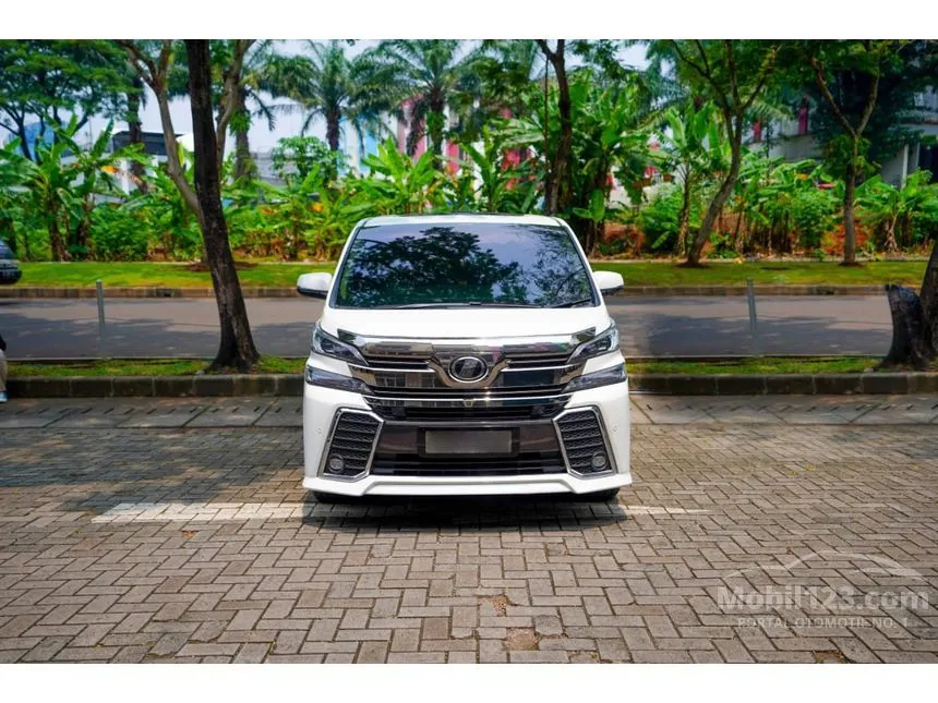 Jual Mobil Toyota Vellfire 2016 ZG 2.5 di Banten Automatic Van Wagon Putih Rp 675.000.000