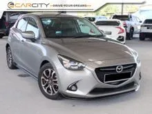 2016 Mazda 2 1.5 SKYACTIV-G (LED Headlight with DRL) Hatchback WARRANTY REVERSE CAMERA LEATHER SEAT FACELIFT LED HEADLAMP