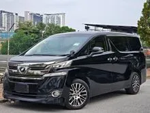 2015 Toyota Vellfire 2.5 ZA MPV AGH35 POWER DOOR POWER BOOT