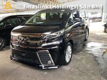 2016 Toyota Vellfire 2.5 ZA 7seather 360view Power Boot LED Light Push Start 7G