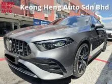 YEAR MADE 2024 Mercedes-Benz AMG A35 2.0 4MATIC Sedan Latest Model V177 Done 8,983 Km Only Hap Seng Star Warranty to 5/2029