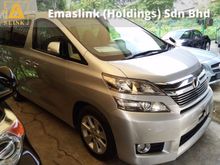 2012 Toyota Vellfire 2.4 V 8 Seaters Back Camera Electric Seats Unregistered