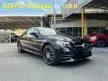 Recon [READY STOCK] 2019 MERCEDES BENZ C180 1.6 AMG LINE COUPE / JAPAN SPEC / PANORAMIC ROOF / APPLE CARPLAY / 2 MEMORY SEAT / HUD / BSM / UNREGISTERED - Cars for sale
