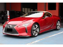 2023 Lexus LC 500 5.0 Convertible, Radiant Red Contrast Layering, Sand Beige Soft Top, Modellista Aero Kit, Mark Levinson Sound System, INCOMING STOCK
