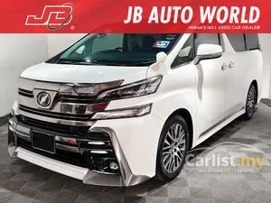 2016 Toyota Vellfire 2.5 ZG MPV