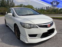 HONDA CIVIC 2.0 (A) K24 A TYPE S BODY KIT / LED TAIL LAMP / MUGEN SPORT RIM / GT WING SPOILER