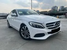2018 Mercedes-Benz C180-W205 1.6 - LOW MILEAGE - FVII I0AN - LIKE NEW