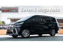 2015 Toyota Vellfire 3.5 ZA G Edition MPV FULLY LOADED JBL 4CAMERA SUNROOF PRECRASH