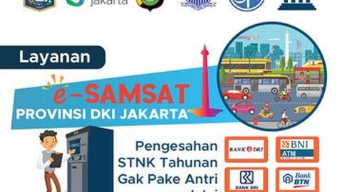 Bayar Pajak Kendaraan Bermotor Kini Bisa Pakai ATM